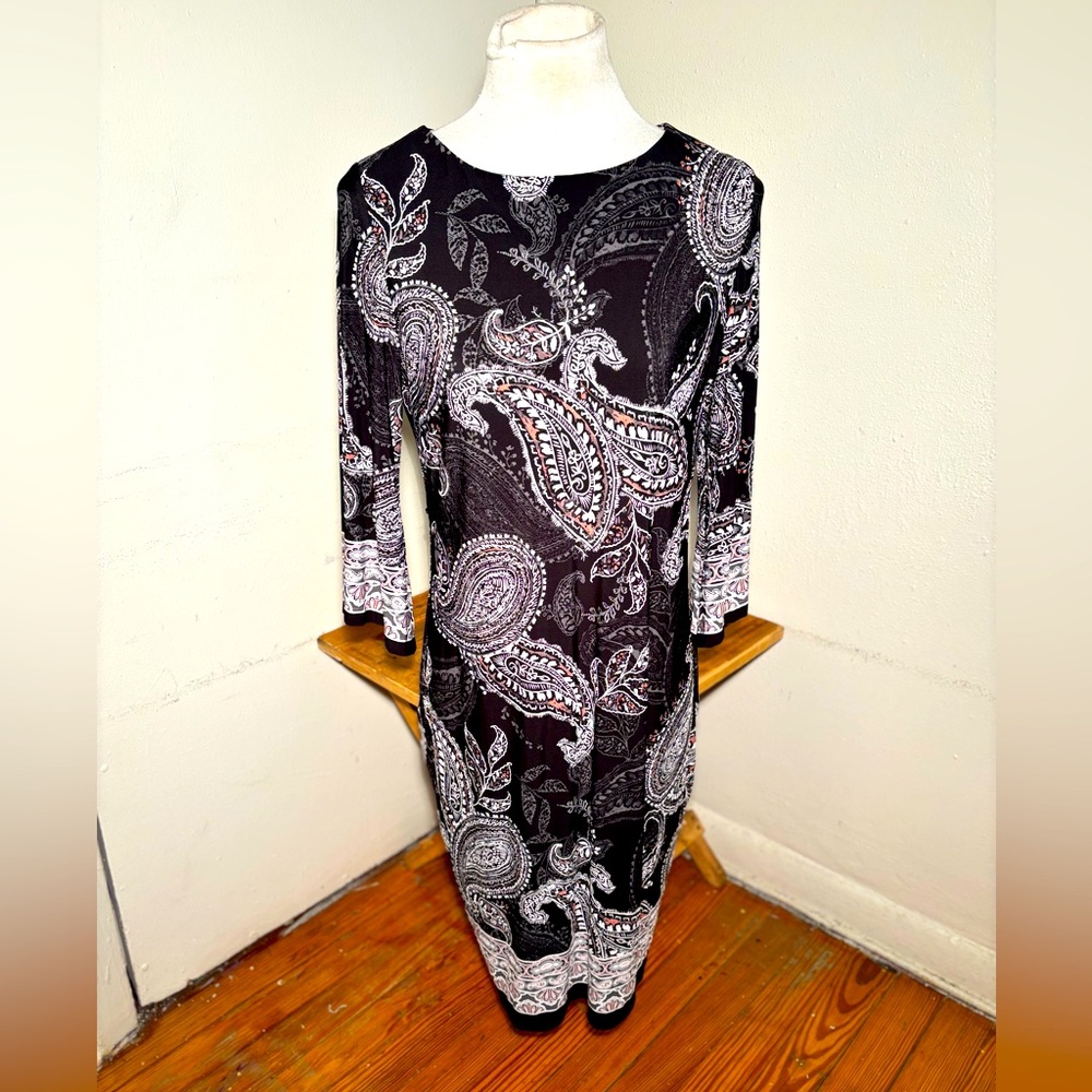 Sandra Darren Paisley Dress
